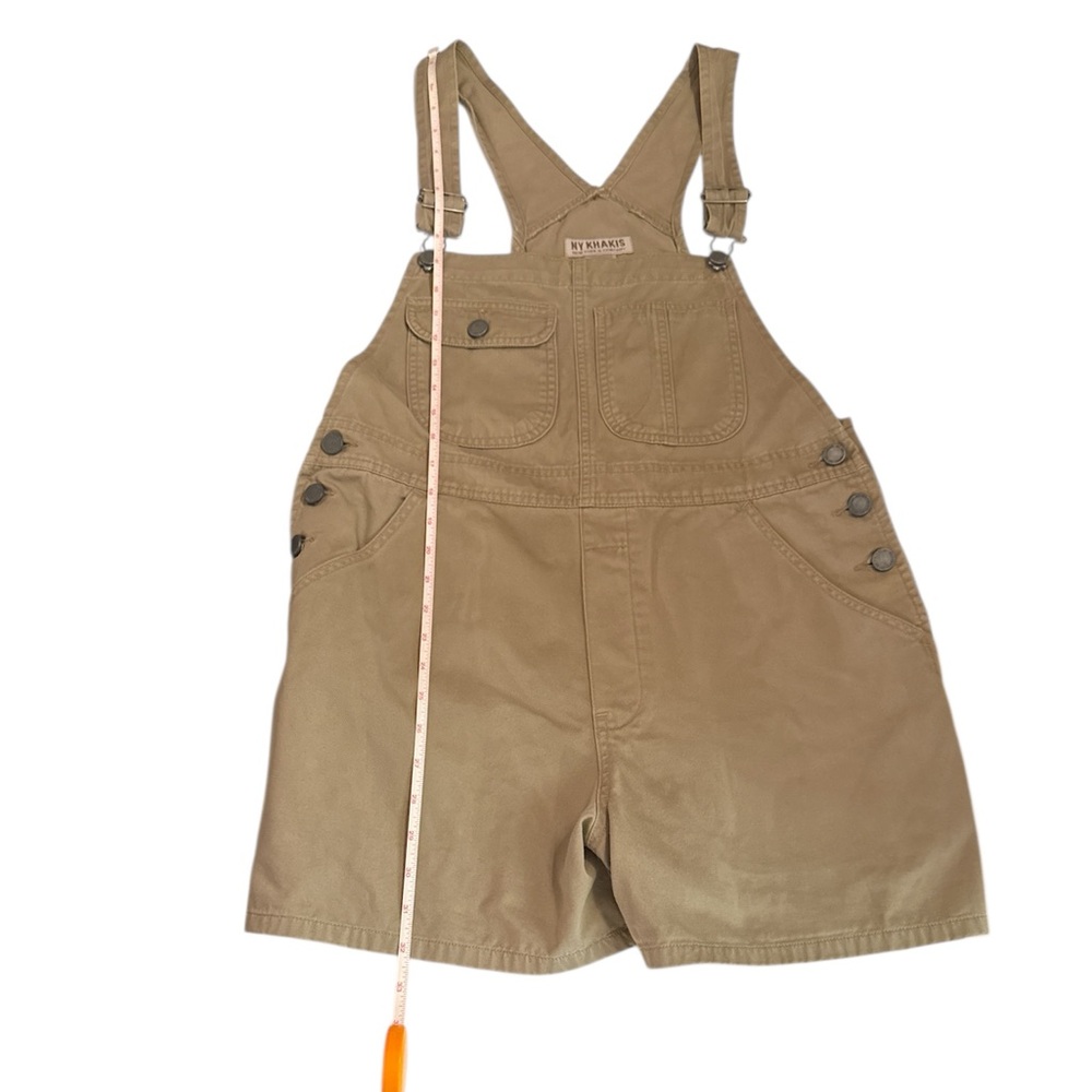 NY and Company NY Khakis Overall Romper - Picture 4 of 5